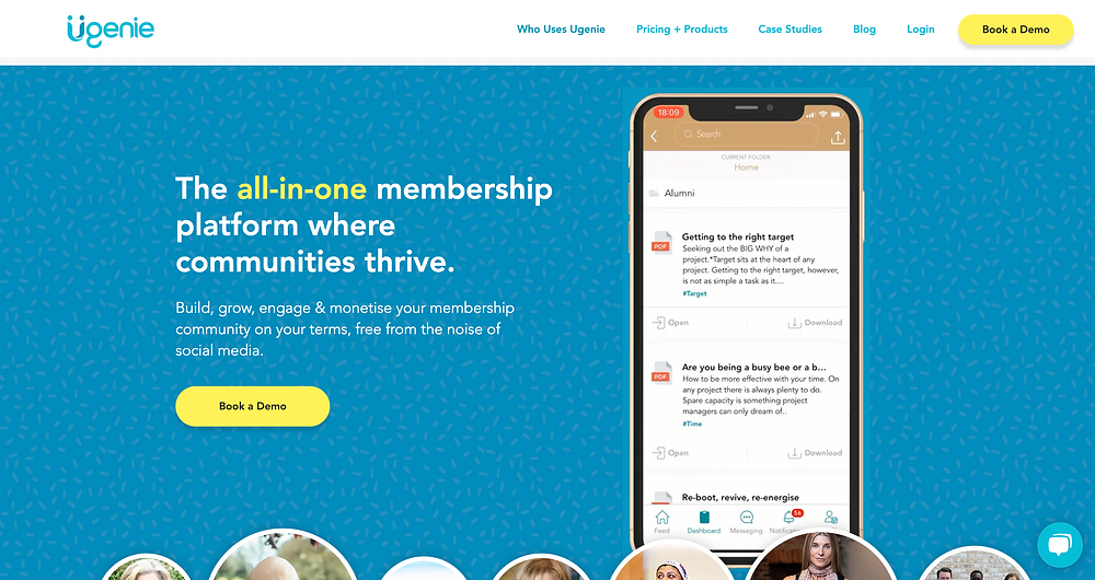 Membership platform where communities thrive, white-label app developers, software