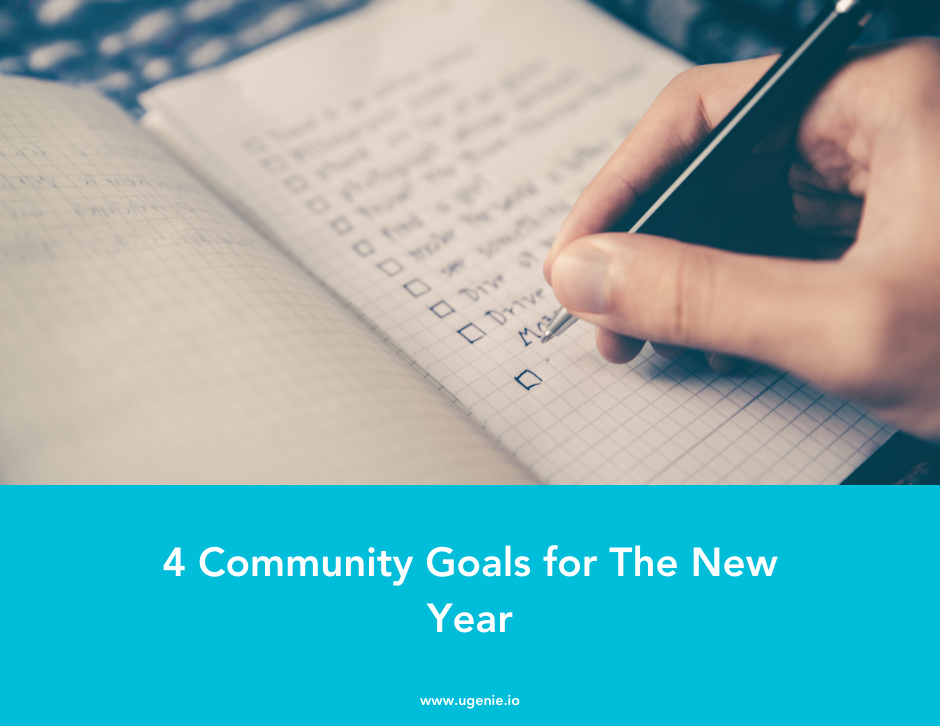 4 Community Goals for The New Year